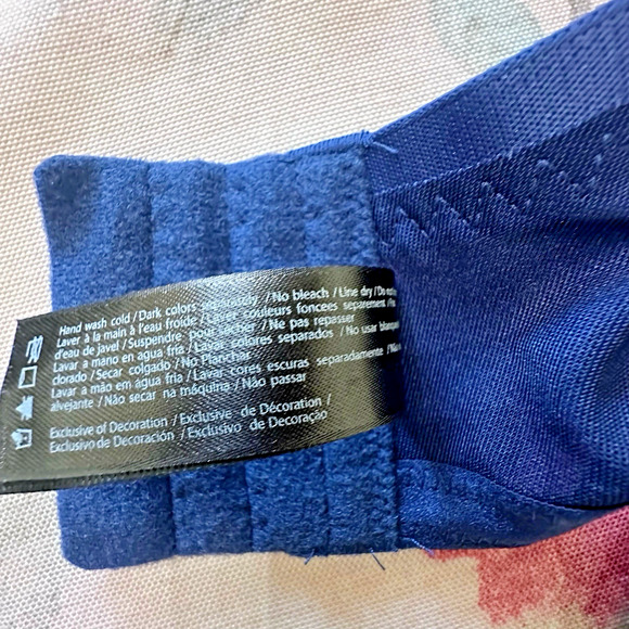 NWT Dominique Mystique Comfort Fit Seamless Minimizer Bra Size 44C Navy Blue - Picture 10 of 11